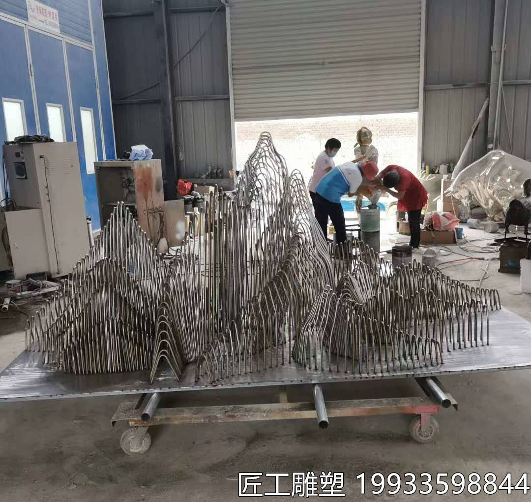 雕塑抽象不锈钢怎么做_不锈钢雕塑抽象雕塑_雕像不锈钢雕塑
