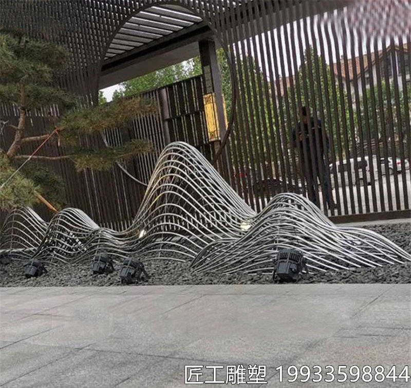 雕塑抽象不锈钢怎么做_不锈钢雕塑抽象雕塑_雕像不锈钢雕塑